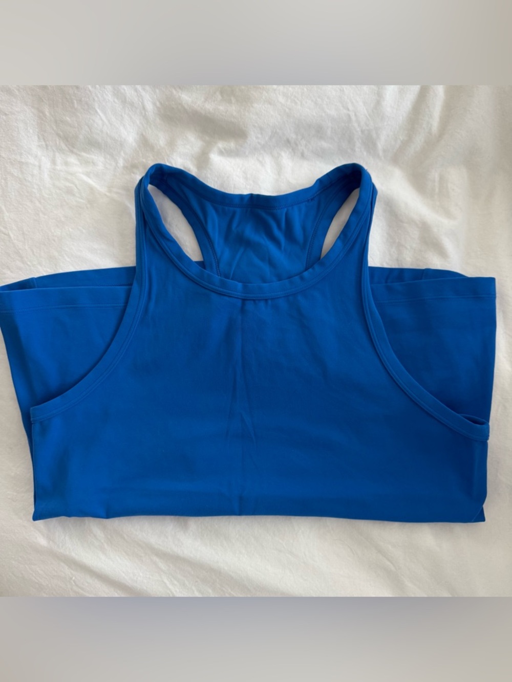 Racerback Tank Top - Cobalt Blue